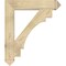 Ekena Millwork Merced Arts & Crafts Rough Sawn Bracket, Douglas Fir, 6"W x 36"D x 42"H BKT06X36X42MRC03RDF - alternate 4